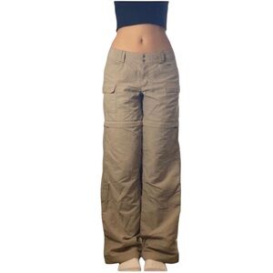 NWT THE NORTH FACE Girl’s Horizon CONVERTIBLE PANTS PACHE Grey M (10/12)‎